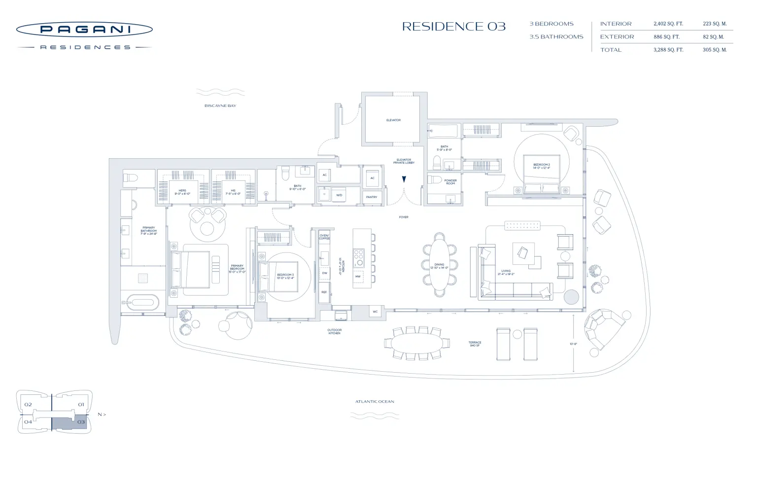 Pagani North Bay Village New Construction 3 bed 3.5 bath
