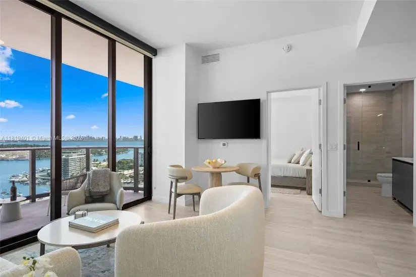 Stylish & Sunlit Miami Beach Condo | Perfect Location 3 bed 3 bathroom